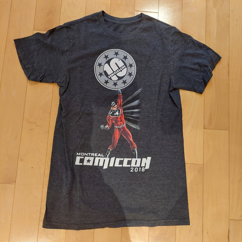 Gray Montreal Comiccon 2018 T-Shirt